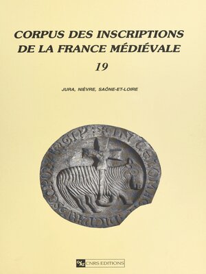 cover image of Corpus des inscriptions de la France médiévale (19)